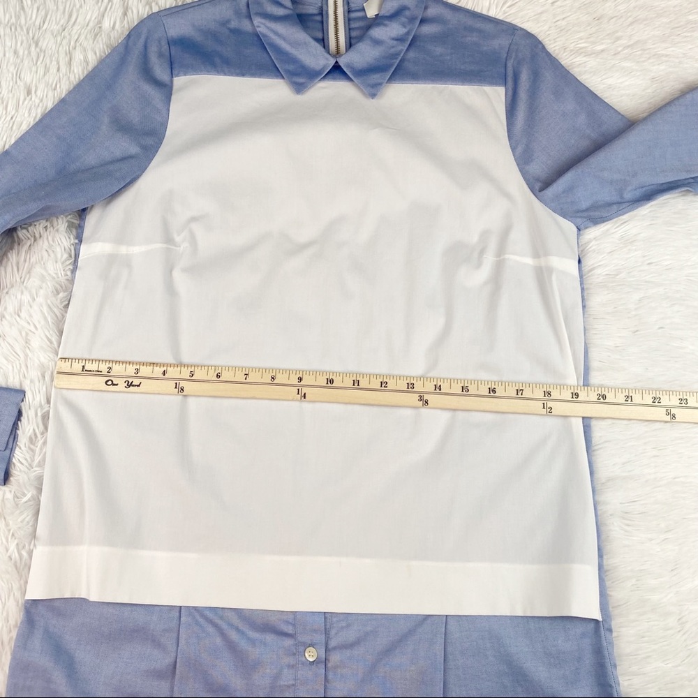 Thakoon Addition Long Sleeve Color Block Shirt Dr… - image 5